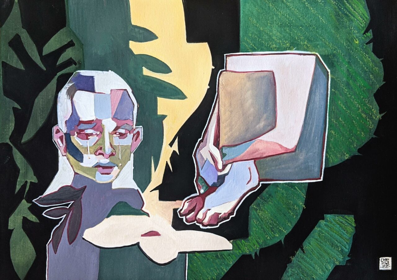 Painting by Christian Contemori (aka Creetcha)