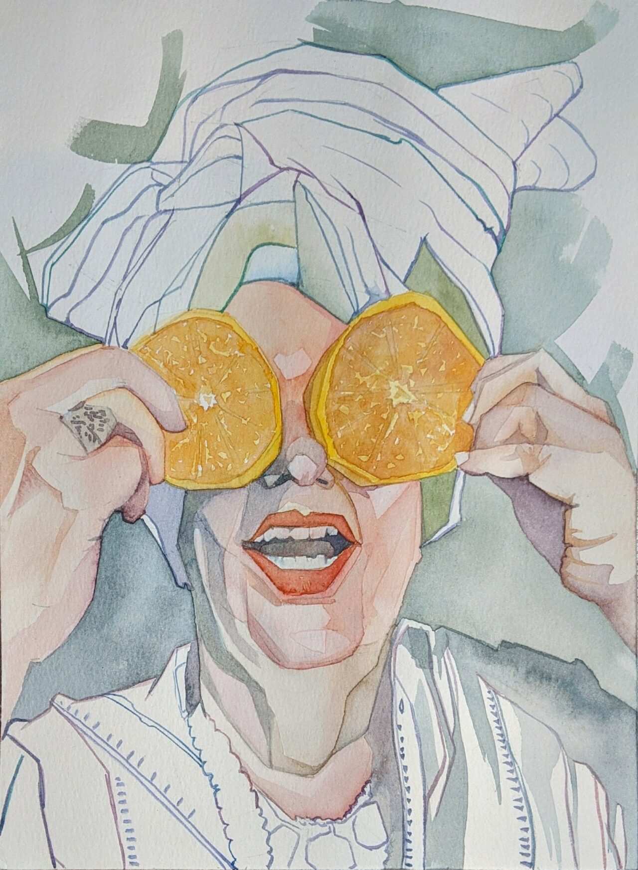 Painting by Christian Contemori (aka Creetcha)