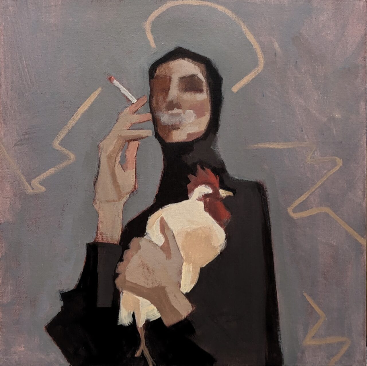 Painting by Christian Contemori (aka Creetcha)