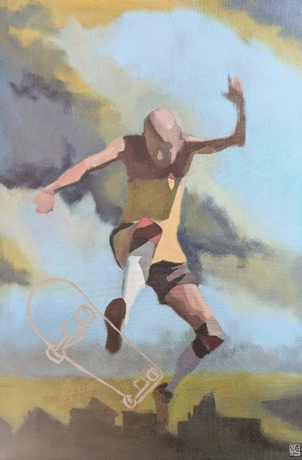 Painting by Christian Contemori (aka Creetcha)