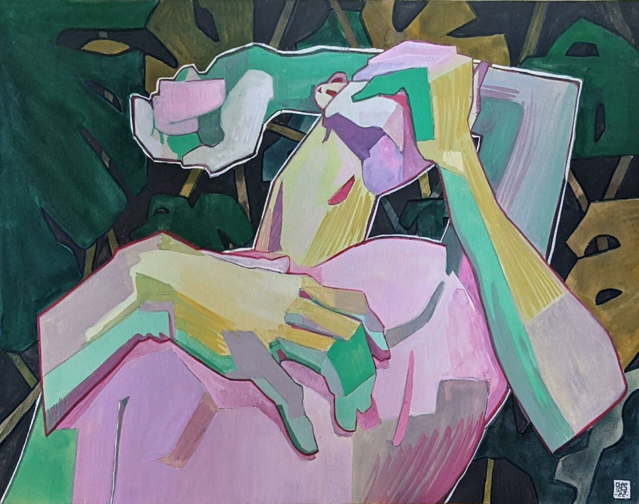 Painting by Christian Contemori (aka Creetcha)